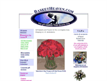 Tablet Screenshot of basketheaven.com